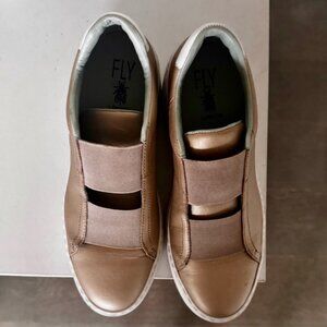 Fly London Leather Wedge Fashion Sneaker - Dito